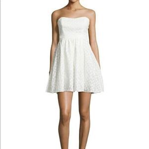 Plenty by Tracy Reese Strapless Embroidered Dress